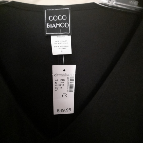 Black blouse/top - Picture 2 of 4